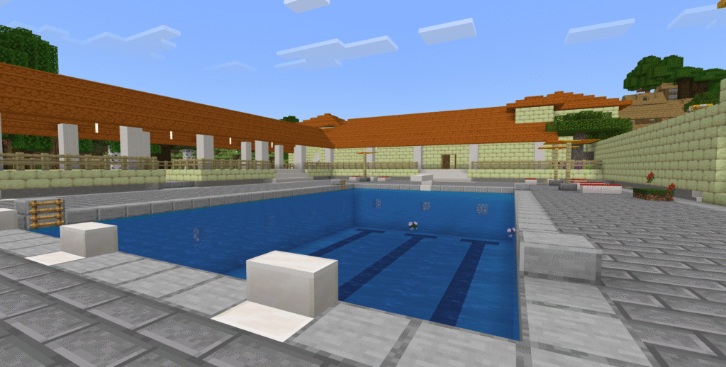 Вилла с огородом