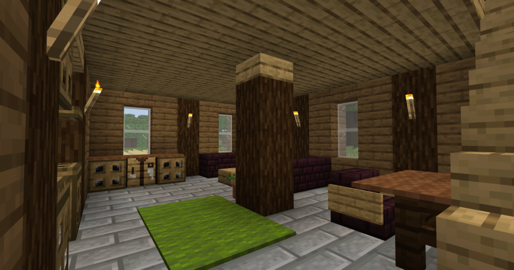 Огороженный дом