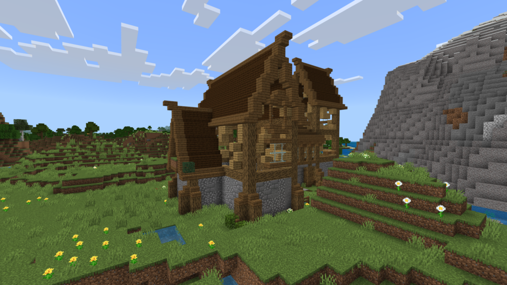 Разрушенный особняк